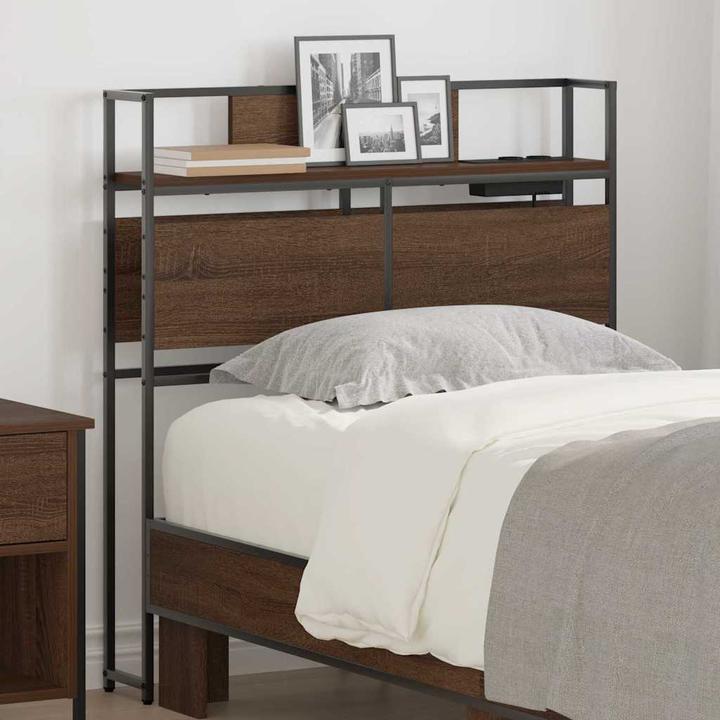 Actual product image vidaXL Storage headboard (15 x 15 x 98 cm)