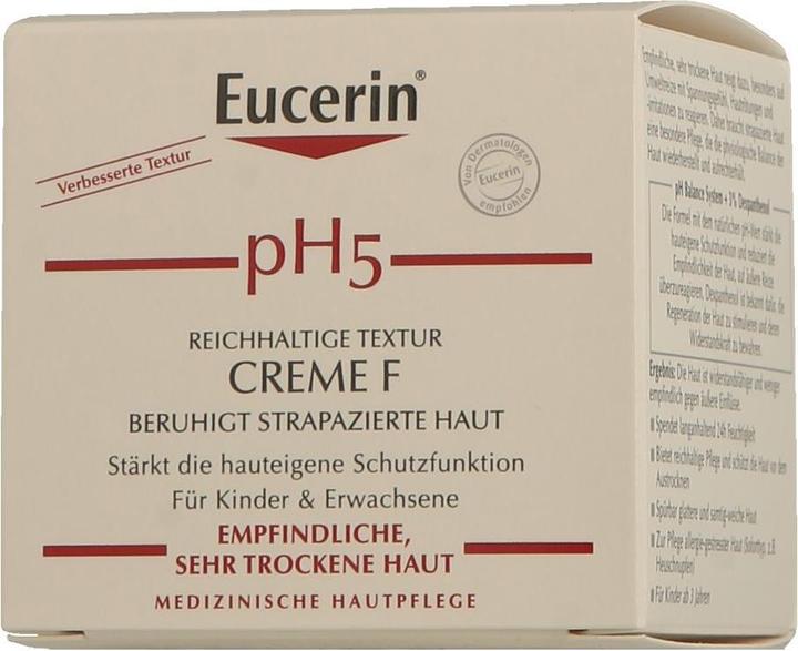 Image du produit Eucerin pH5 Crème F (75 ml, Crème 24h)