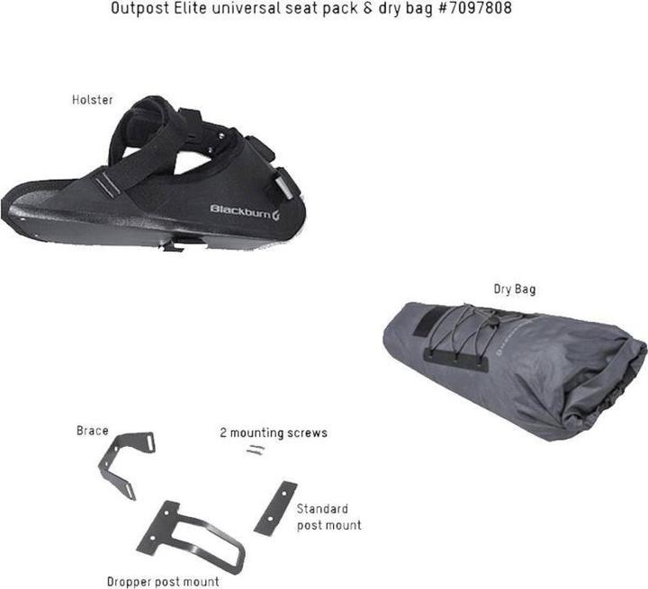 Produktbild Blackburn Outpost Elite (10.50 l, Satteltasche)