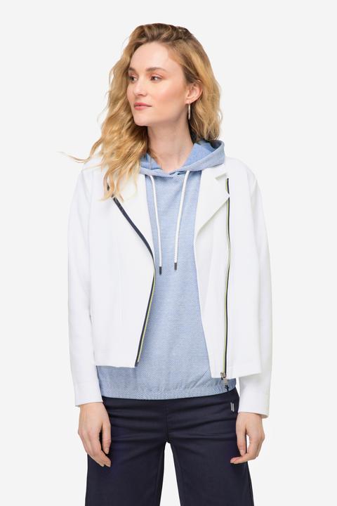 Immagine prodotto Laurasøn Biker-Jacke, Sweat, Revers, Zipper, Langarm (M)