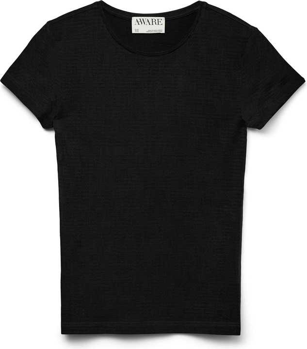 Aware Vmines Fiona Ss O-Neck Top Vma Noos