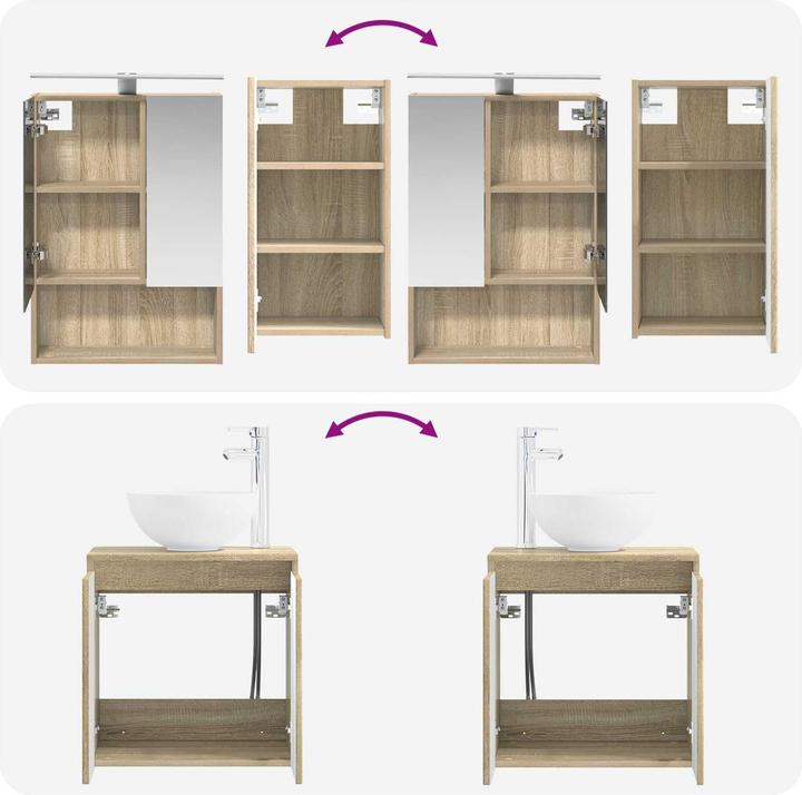 Produktbild vidaXL Badezimmerdeko