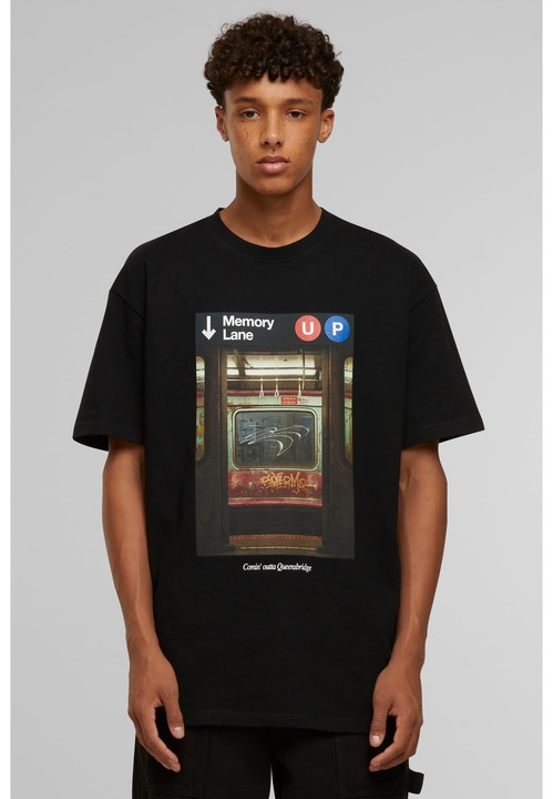 Actual product image Urban Classics Upscale Memory Lane Oversize Tee - 178329 (S)