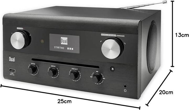 Produktbild Dual CR 900 (Internetradio, DAB+, Bluetooth, WLAN)