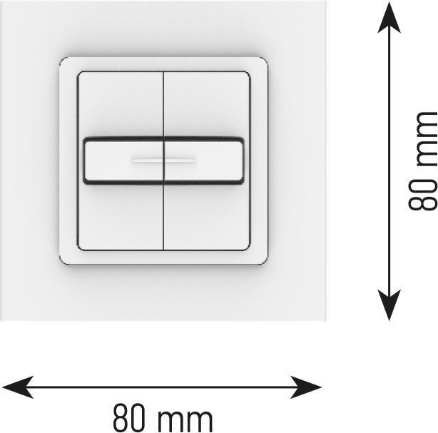 somfy Double push-button