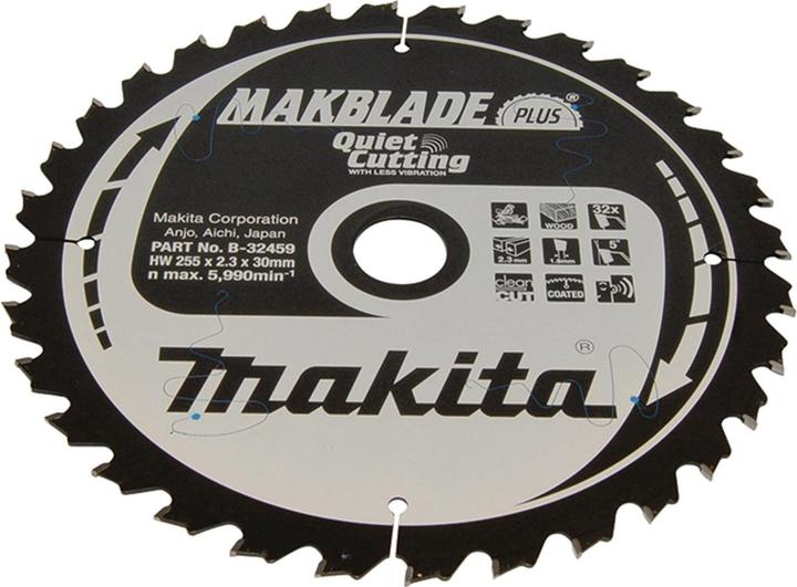 Actual product image Makita MAKBLADE Saw blade 255x30x32Z