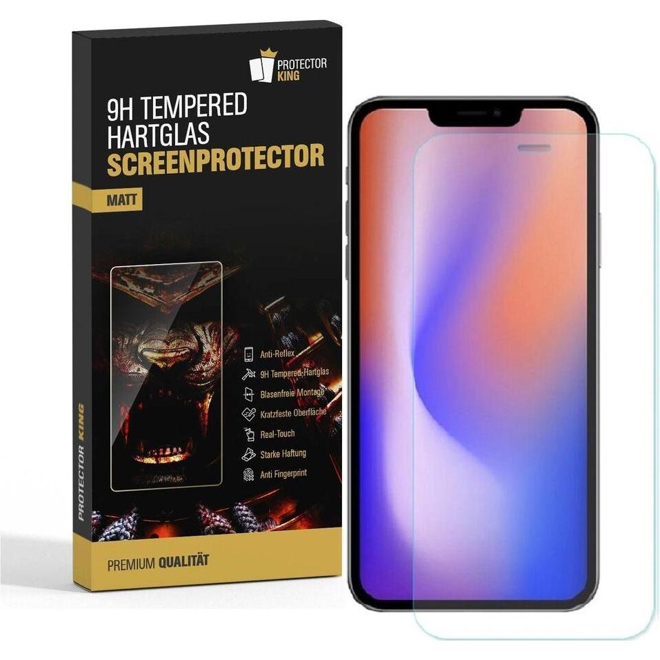 Thumbnail - Protectorking 6x Echtes Tempered 9H Panzerhartglas Matt Entspiegelt (6 Stück, Apple iPhone 12 mini), Smartphone Schutzfo...