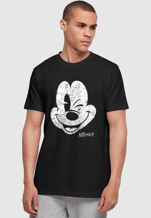 Produktbild Absolute Cult Mickey Mouse - Distressed T-Shirt - 117707 (M)