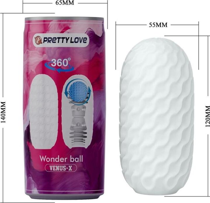 Image du produit Pretty Love Venus X Masturbateur Masculin Modèle 3 Blanc