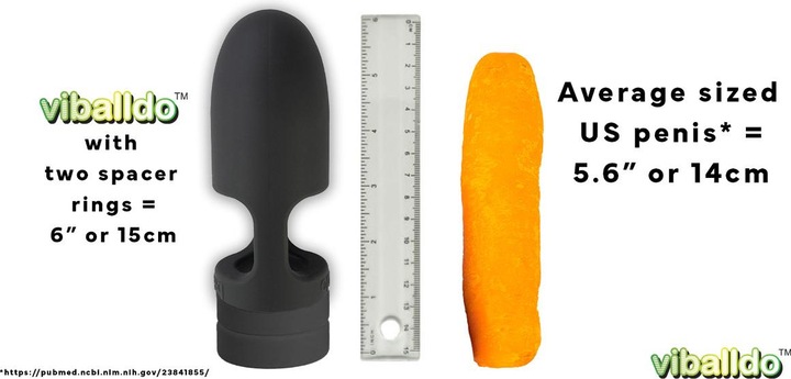Image du produit Balldo Viballdo - Noir (4 cm)