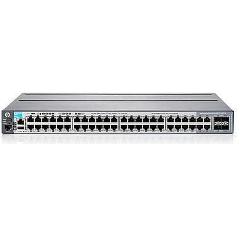 HP Hewlett-Packard ProCurve 2920-48G Switch (48 Ports), Netzwerk Switch, Grau