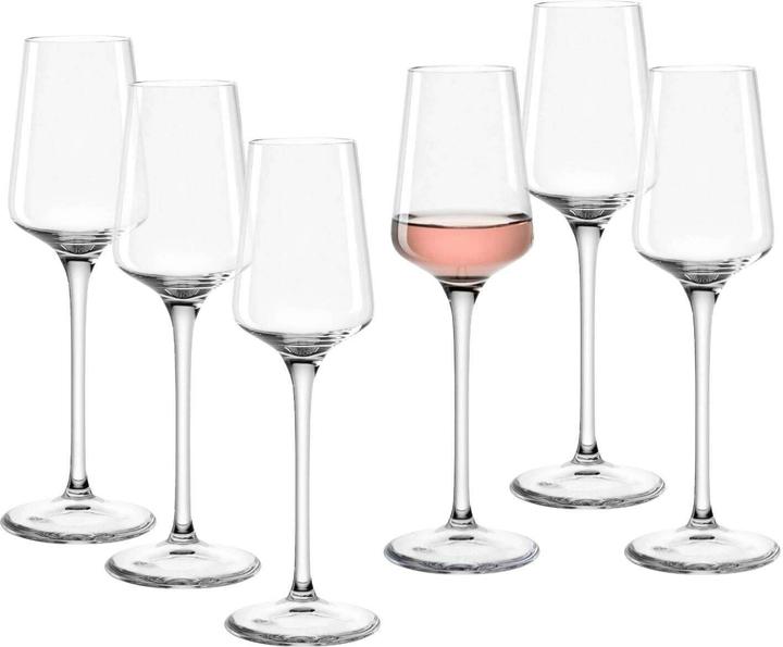 Produktbild Leonardo Trinkglas Puccini 120 ml, 6 Stück, Transparent, Glas (12 cl, 6 Gläser, Sektgläser)