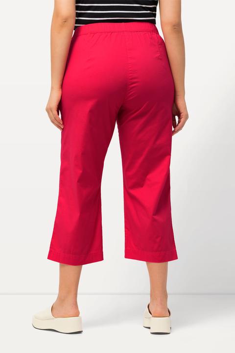 Produktbild Ulla Popken 7/8-Hose Ruby, geformtes Knie, gerades Bein, Elastikbund (44)