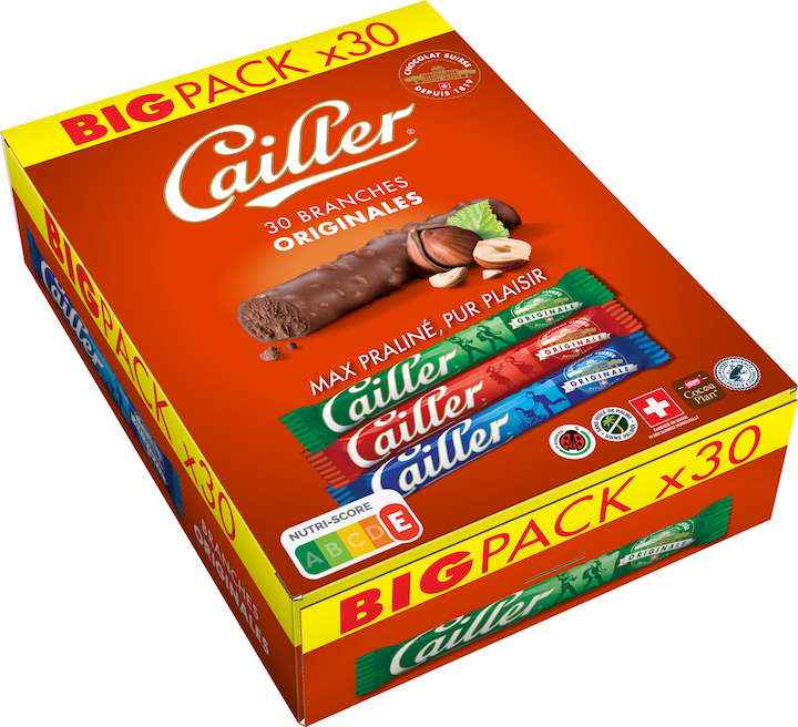 Immagine prodotto Cailler Branches Barretta di cioccolato al latte L'Originale S (690 g)