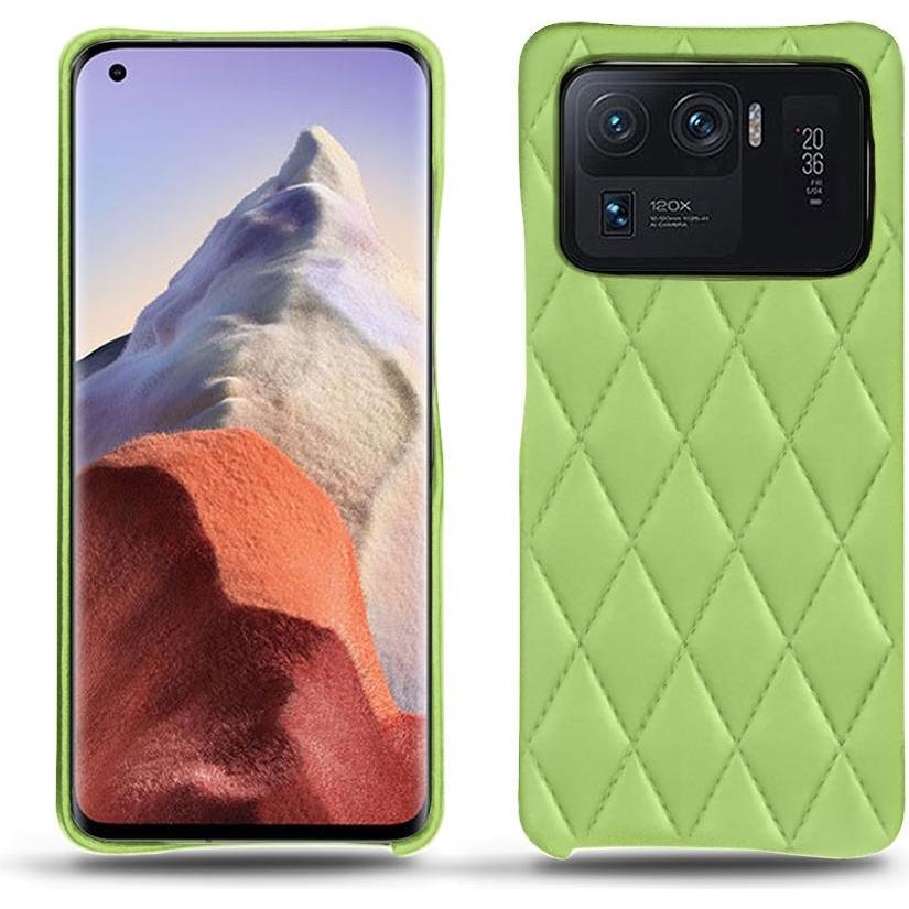 Noreve Lederschutzhülle (Xiaomi Mi 11 Ultra), Smartphone Hülle, Grün