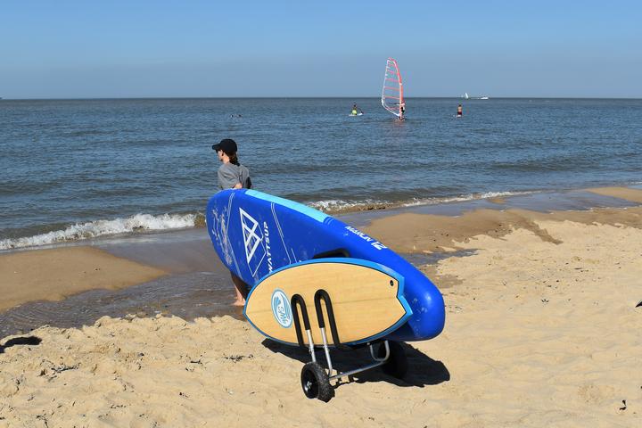 Produktbild 9WS Chariot de transport alu pour 2 paddle - chariot en M