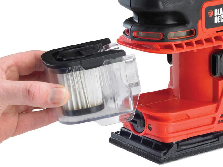 Immagine prodotto Black & Decker Levigatrice orbitale 270W DUOSAND (Levigatrice orbitale, 270 W)