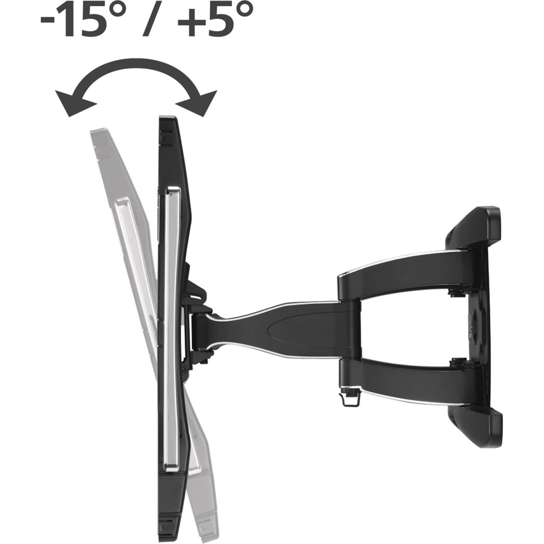 Thumbnail - Hama Fullmotion Premium (Wand, 90", 60 kg), TV Wandhalterung, Schwarz