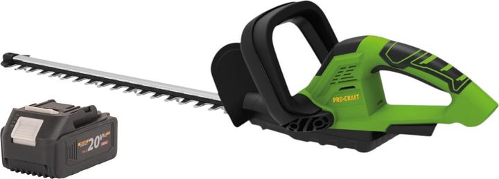 Produktbild Procraft PZA24bb Akku Heckenschere 20 V 510 mm Brushless + 1x Akku 4,0 Ah - ohne Ladegerät (Akkubetrieb)