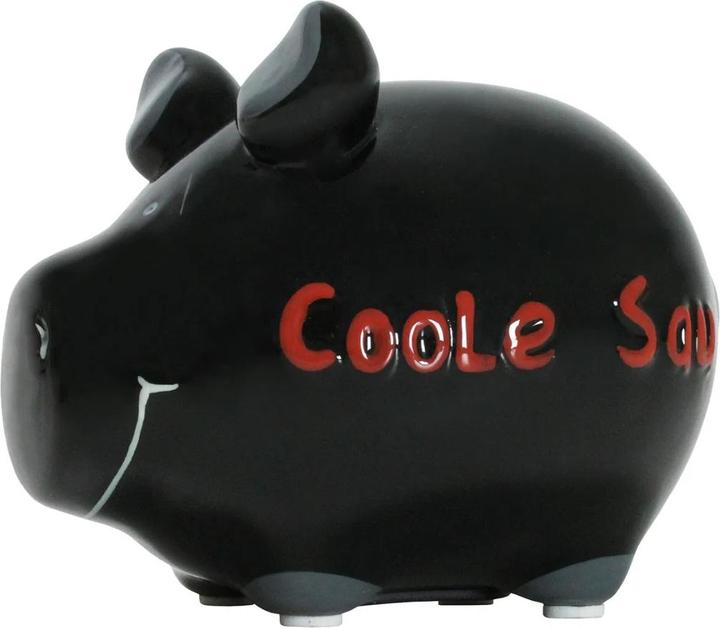 Immagine prodotto G. Wurm Salvadanaio KCG Piccolo maiale, scrofa cool, in ceramica, Art. 101240 (L/H/D) 12,5x9x9 cm (12,5 x 9 x 9 cm)