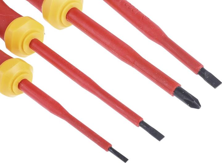 Produktbild RS PRO 4 pc Insulated Screwdrivers Set (Phillipps-Kreuzschlitz (PH))