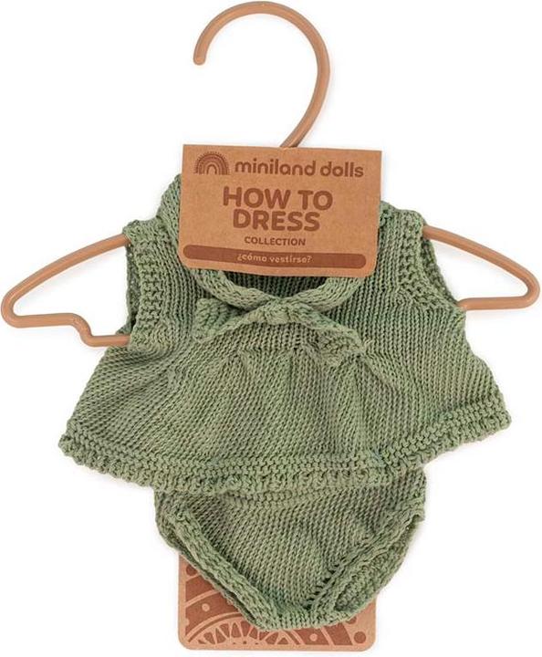 Produktbild Miniland Kleiderset Strick Kleid&Haarreif