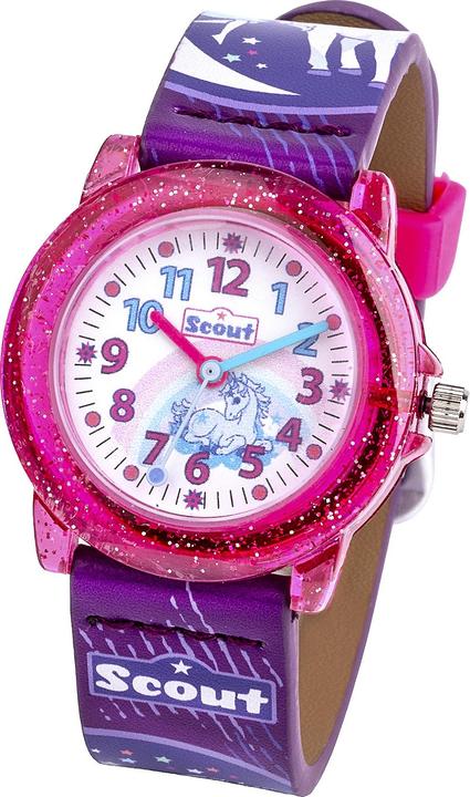 Lila und Pink Einhorn