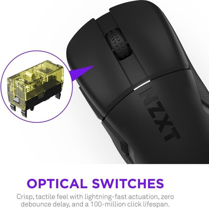 Immagine prodotto NZXT Mouse Lift Elite Black (Senza fili, Cablato)