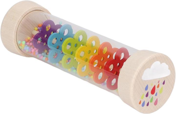 Image du produit Activity Board Instrument tubulaire en bois à son de pluie, instrument de musique à bâton de pluie