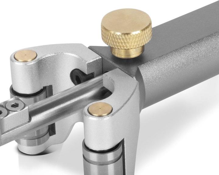 Produktbild Stahlwerk Anreisswerkzeug | Markierungswerkzeug | Markierungslehre | Streichmass (12 cm)