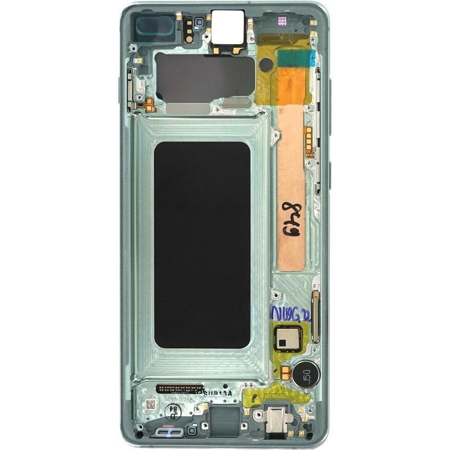 Thumbnail - Samsung Display-Einheit + Rahmen G975F Galaxy S10 + prism green GH82-18849E (Display, Galaxy S10+), Mobilgerät Ersatztei...