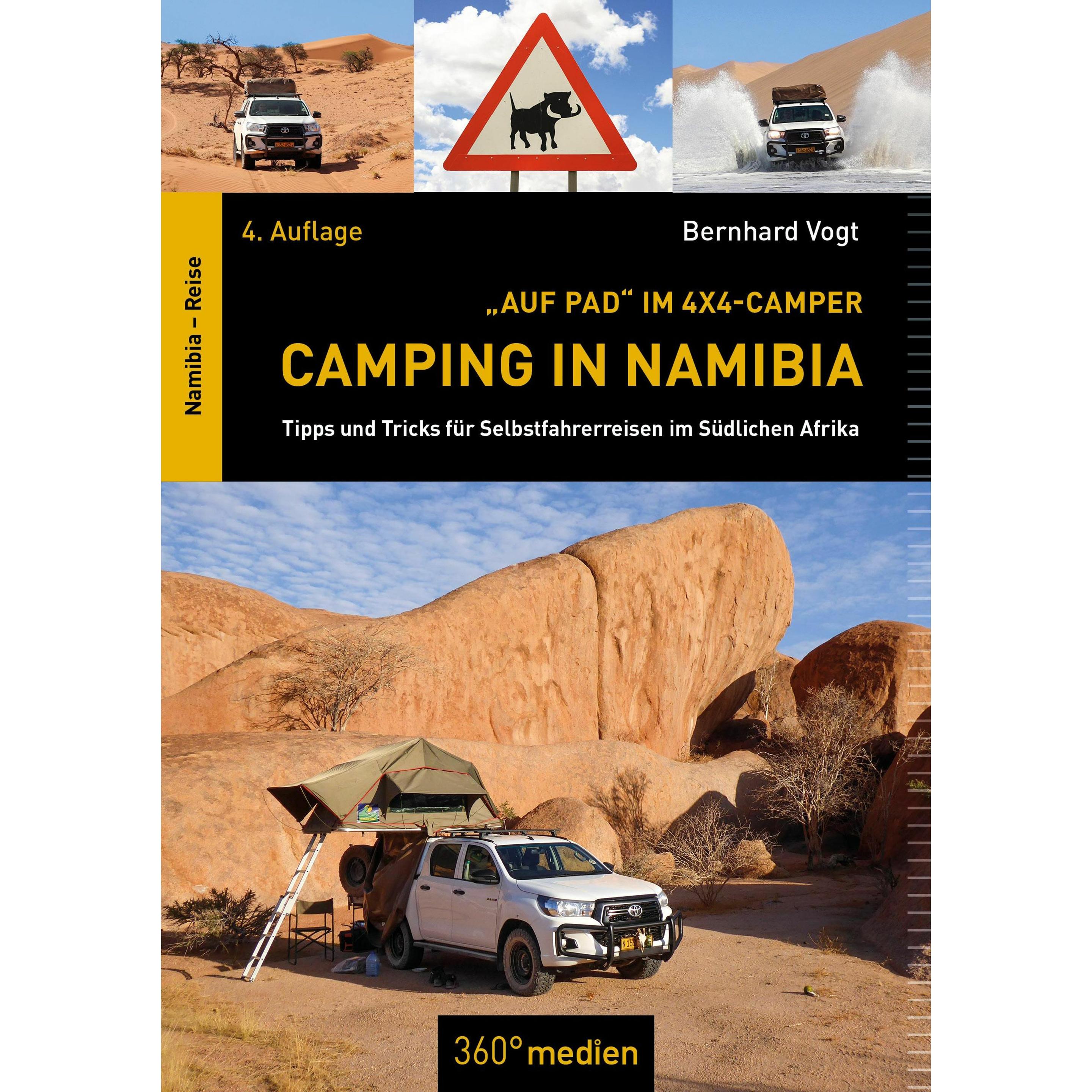 Camping in Namibia, Ratgeber von Bernhard Vogt