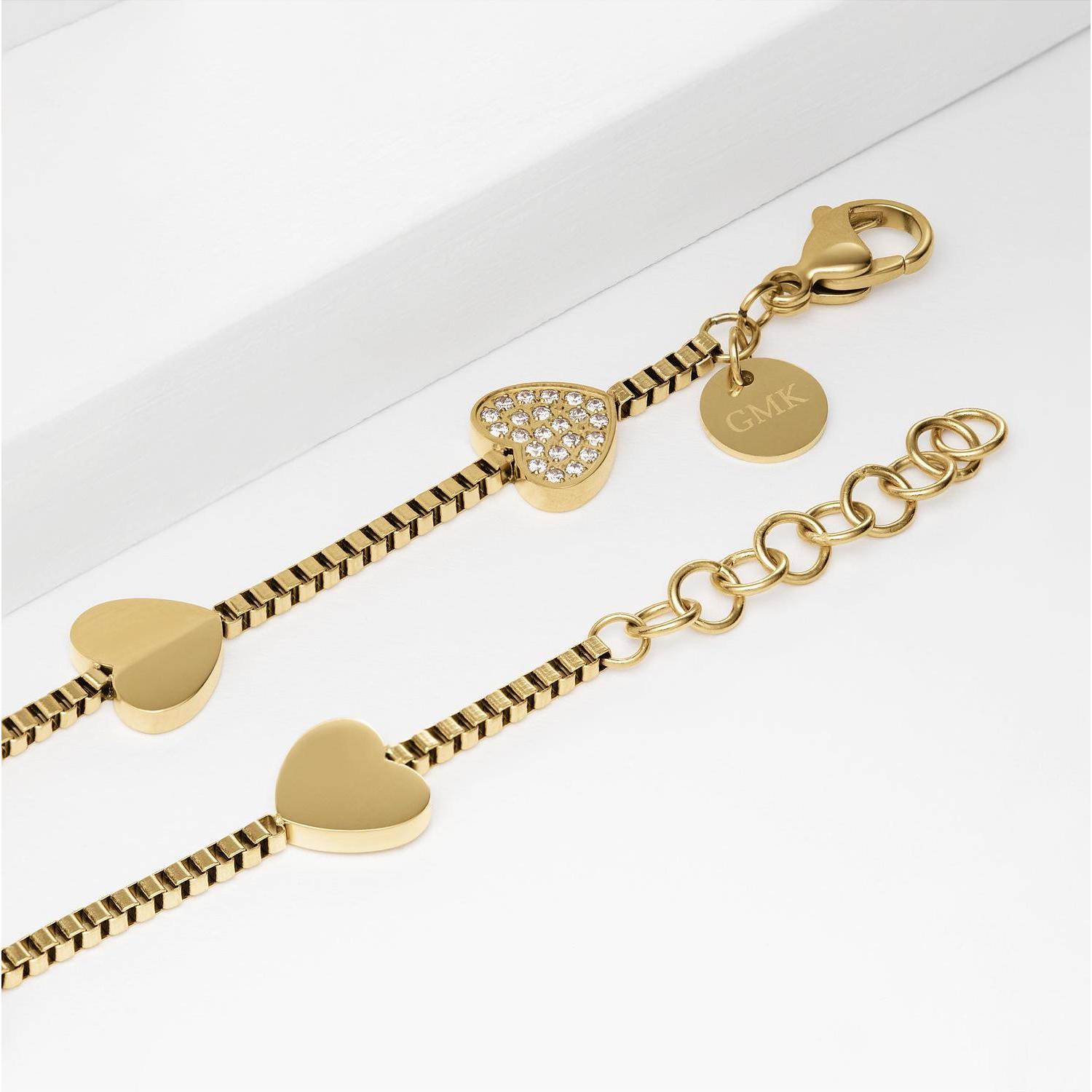 Guido Maria Kretschmer, Armschmuck, Armband, (17 cm, Edelstahl)