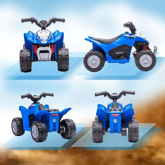 Actual product image Swisshandel24 Elektro-Quad Miniquad Kinder Elektro ATV Kinderquad ab 18 Monaten Schwarz (6 V)