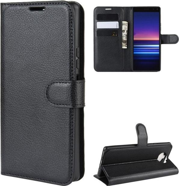 Produktbild MU Classic Litchi Leder Bookcover Series (Sony Xperia 8)
