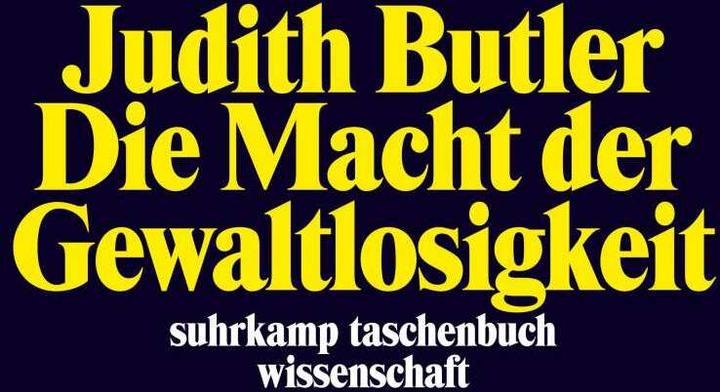 Produktbild Die Macht der Gewaltlosigkeit (Deutsch, Judith Butler, 2023)