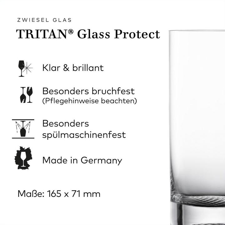 Produktbild Zwiesel ZWG Longdrinkglas Echo 480ml (4.80 dl, 4x, Longdrinkgläser)