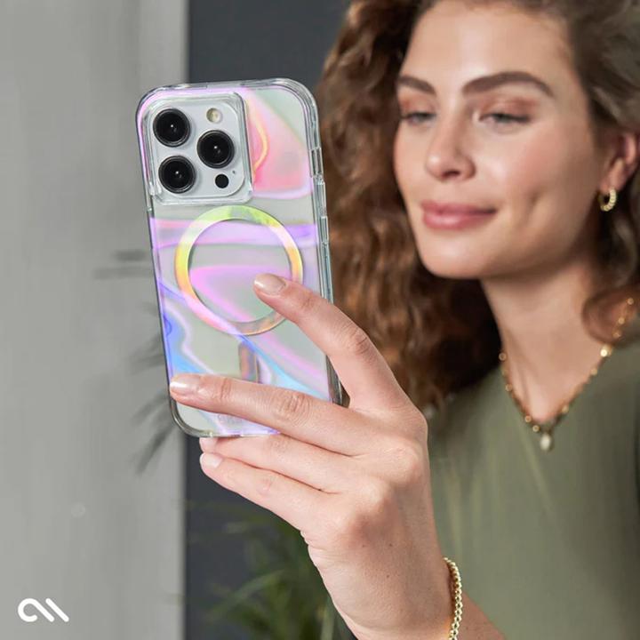Produktbild Case-Mate Soap Bubble MagSafe - Etui iPhone 15 Pro Max (Iridescent) (Apple iPhone 15 Pro Max)