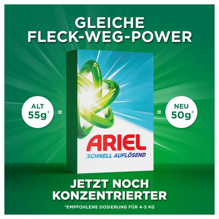 Produktbild Ariel Pulver Febreze 5.03KG Vollwaschmittel 100 WL (100 Waschgänge, Pulver)