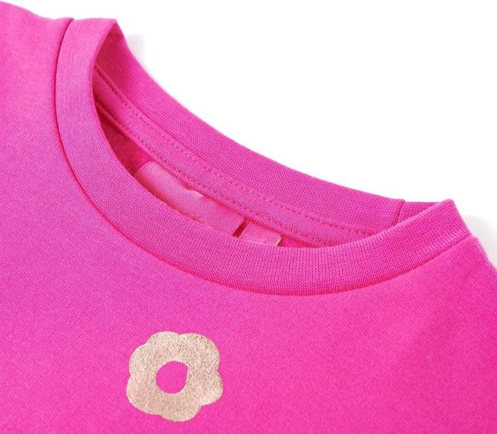 Immagine prodotto VidaXL Felpa da bambino rosa scuro 116,Materiale: 95 % cotone. 5 (116)