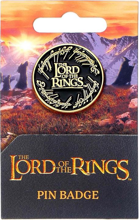 Actual product image Lord of the rings Logo Badge