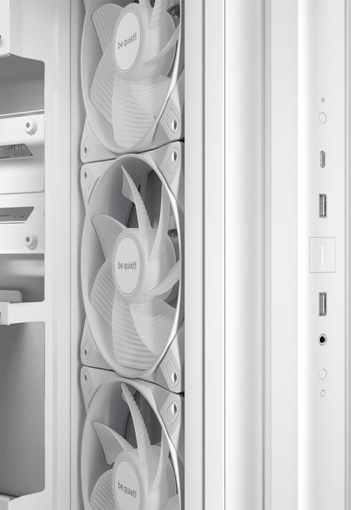 Immagine prodotto be quiet! Light Base 500 LX Weiss Midi Tower Gaming Gehäuse mit Seitenfenster (mATX, Mini-ITX, ATX)