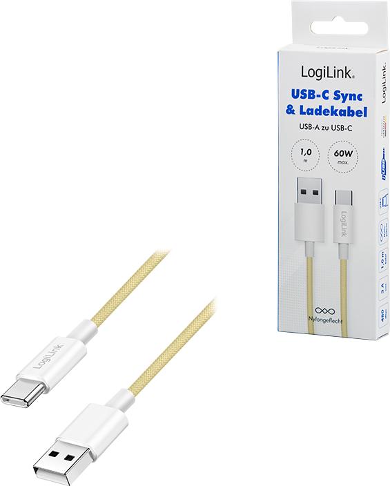 Produktbild LogiLink Prüfen (1 m, USB 2.0, 60 W)