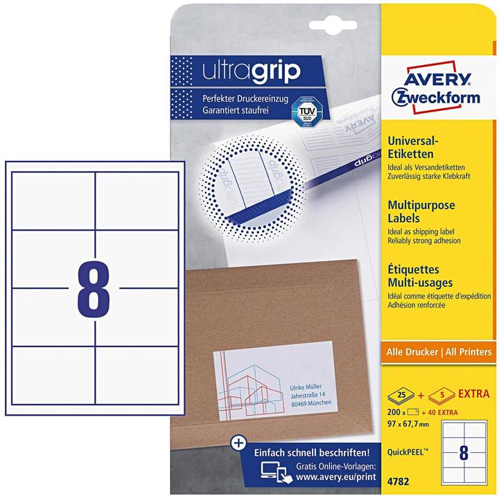 Image du produit Avery Étiquettes universelles