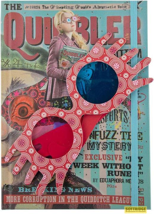 Actual product image Cinereplicas Harry Potter Notebook A5 Luna Lovegood (A5, Lined)