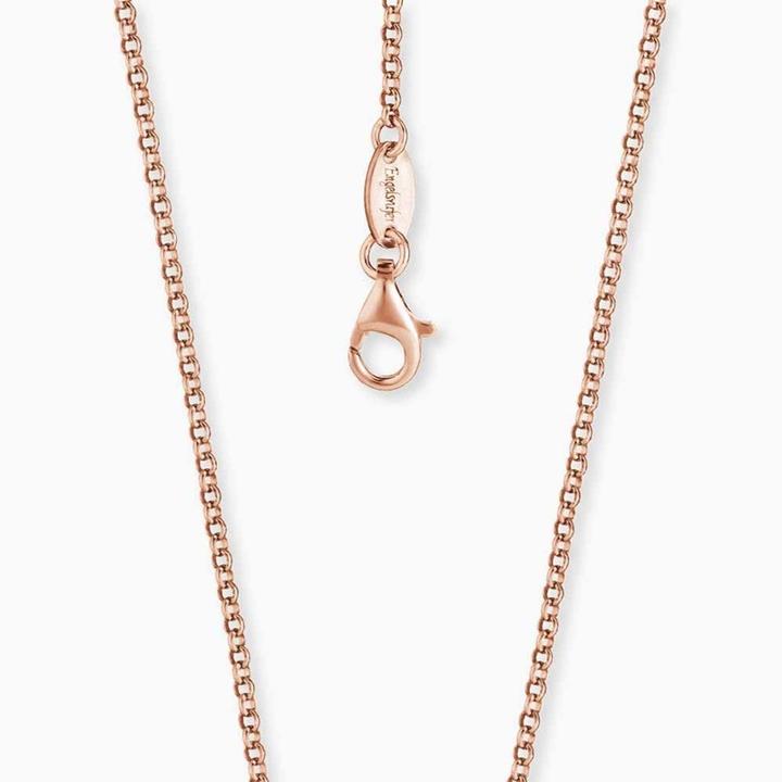 Actual product image Engelsrufer Pea chain Rosé Gold (Silver, 90 cm)