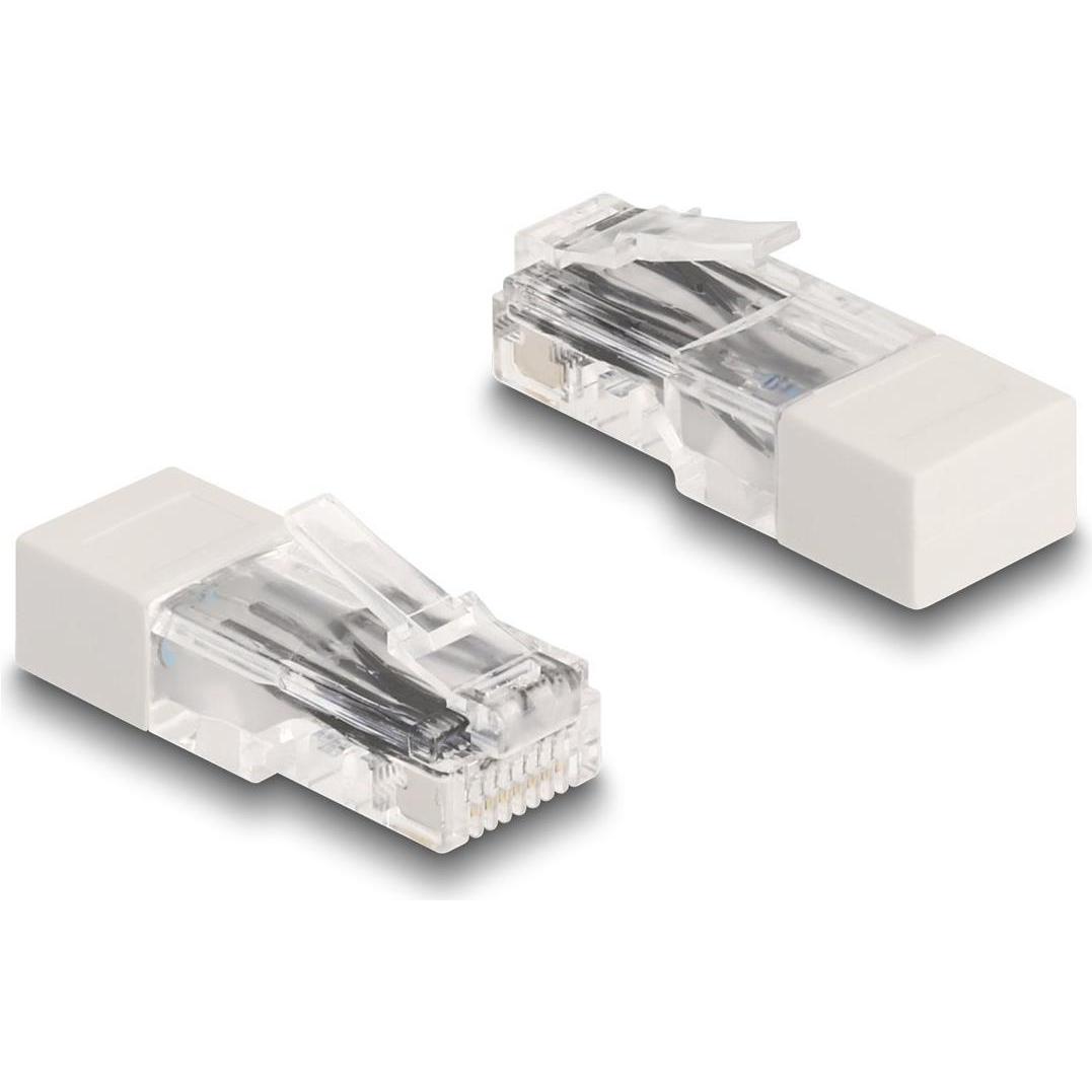 Delock RJ45 Stecker mit Abschlusswiderst, Netzwerkkabel