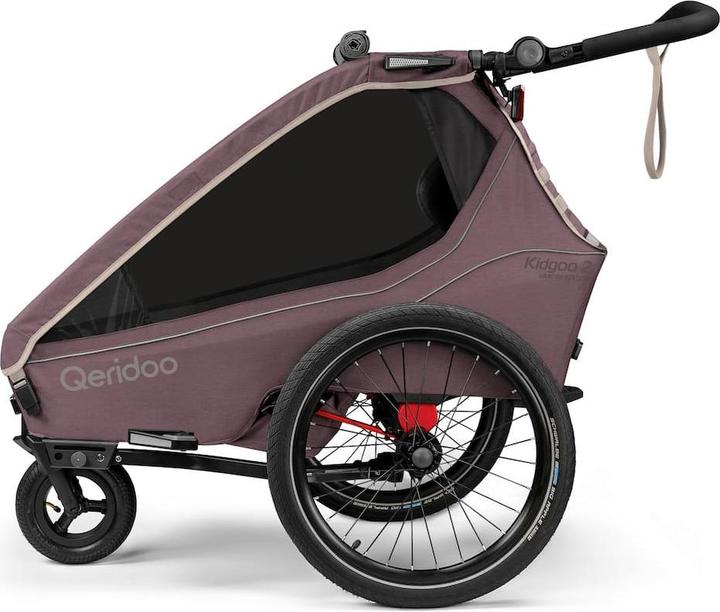 Produktbild Qeridoo Kidgoo 2 - Kinderfahrradanhänger für 2 Kinder