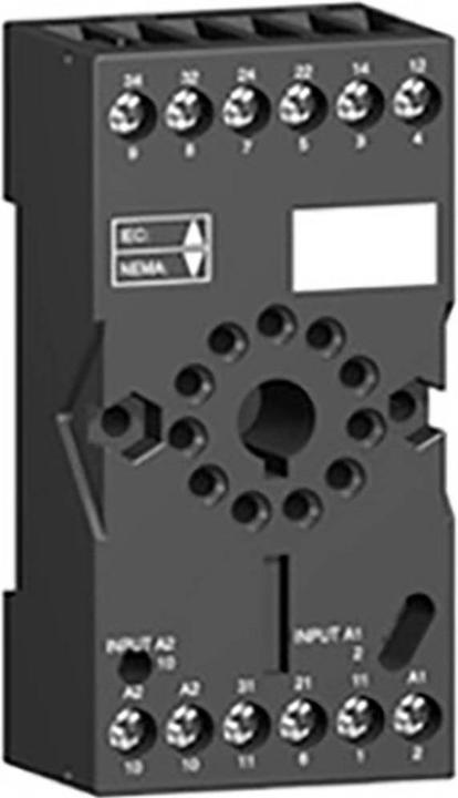 APC Socket RUZC3M Version of electrical connection Screw connection, mounting ar (Relay socket)