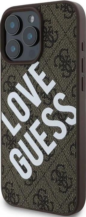 Image du produit Guess PU 4G Hard Case With Big Love Logo - iPhone 16 Pro Max (Apple iPhone 16 Pro Max)
